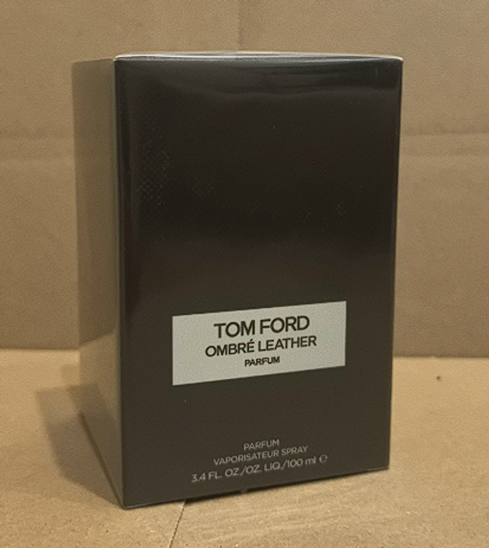 Tom Ford Ombré Leather Parfum 100 мл (Коробка парфюма без слюды, парфюм новый, распаковка для фото)