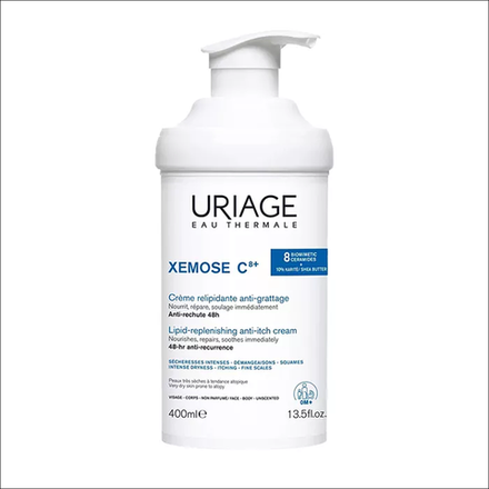 Uriage Xemose C8+ Lipid-Replenishing Anti-Irritation cream Крем липидовосстанавливающий против раздражений, 400 мл