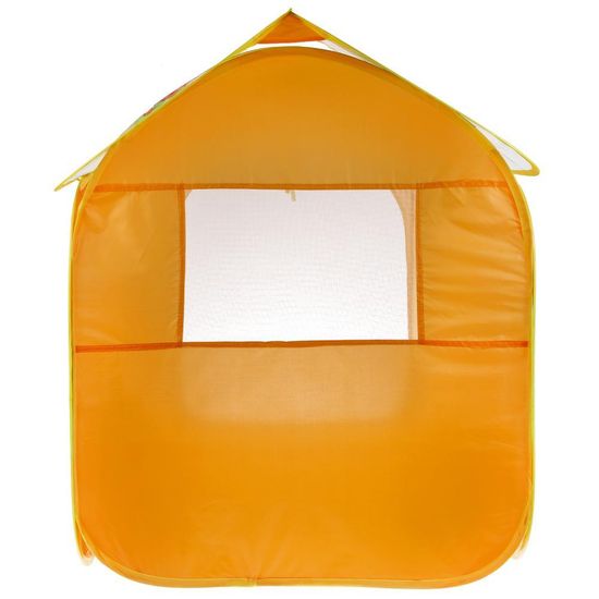 Палатка детская игровая Оранжевая корова 83х80х105см, в сумке Играем вместе