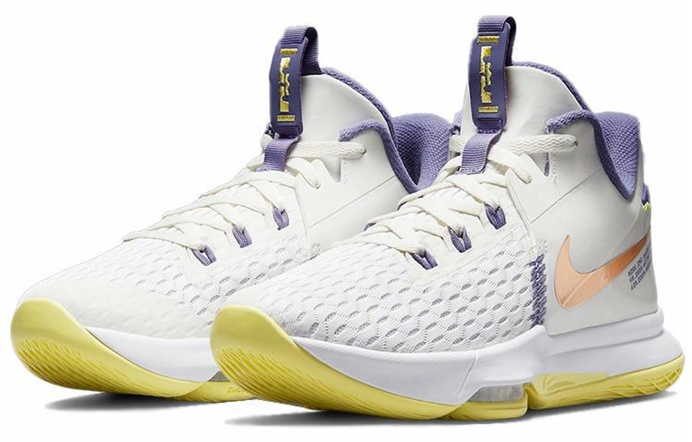 Кроссовки Nike Witness 5 Lebron Ep "Lakers"