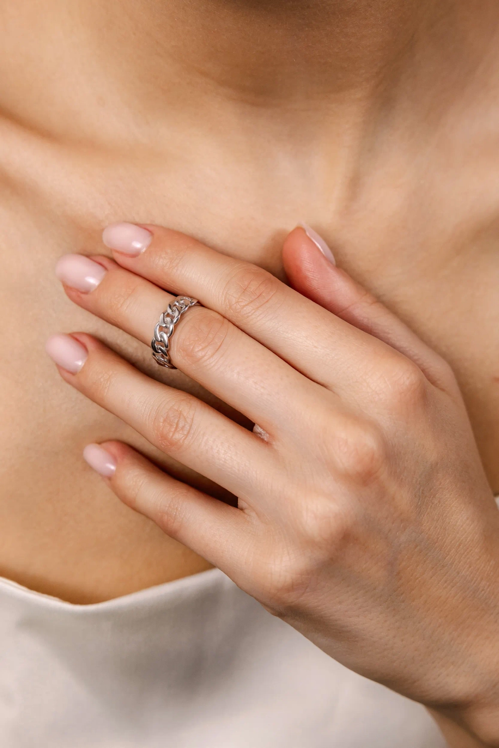 Фаланговое кольцо "Цепь"