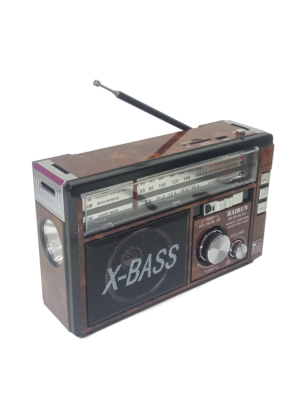 Радиоприемник с MP3 плеером+Solar Systen Hairun HR-3913U-S-L