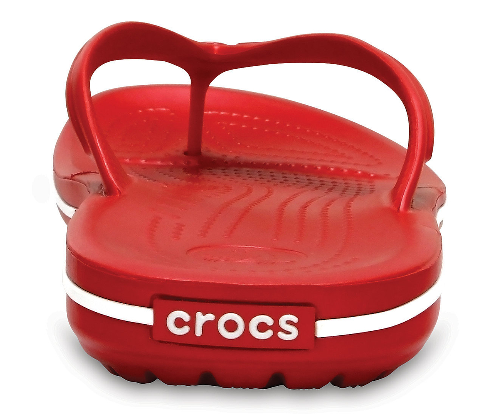 Шлепанцы Crocs Crocband Flip Красные
