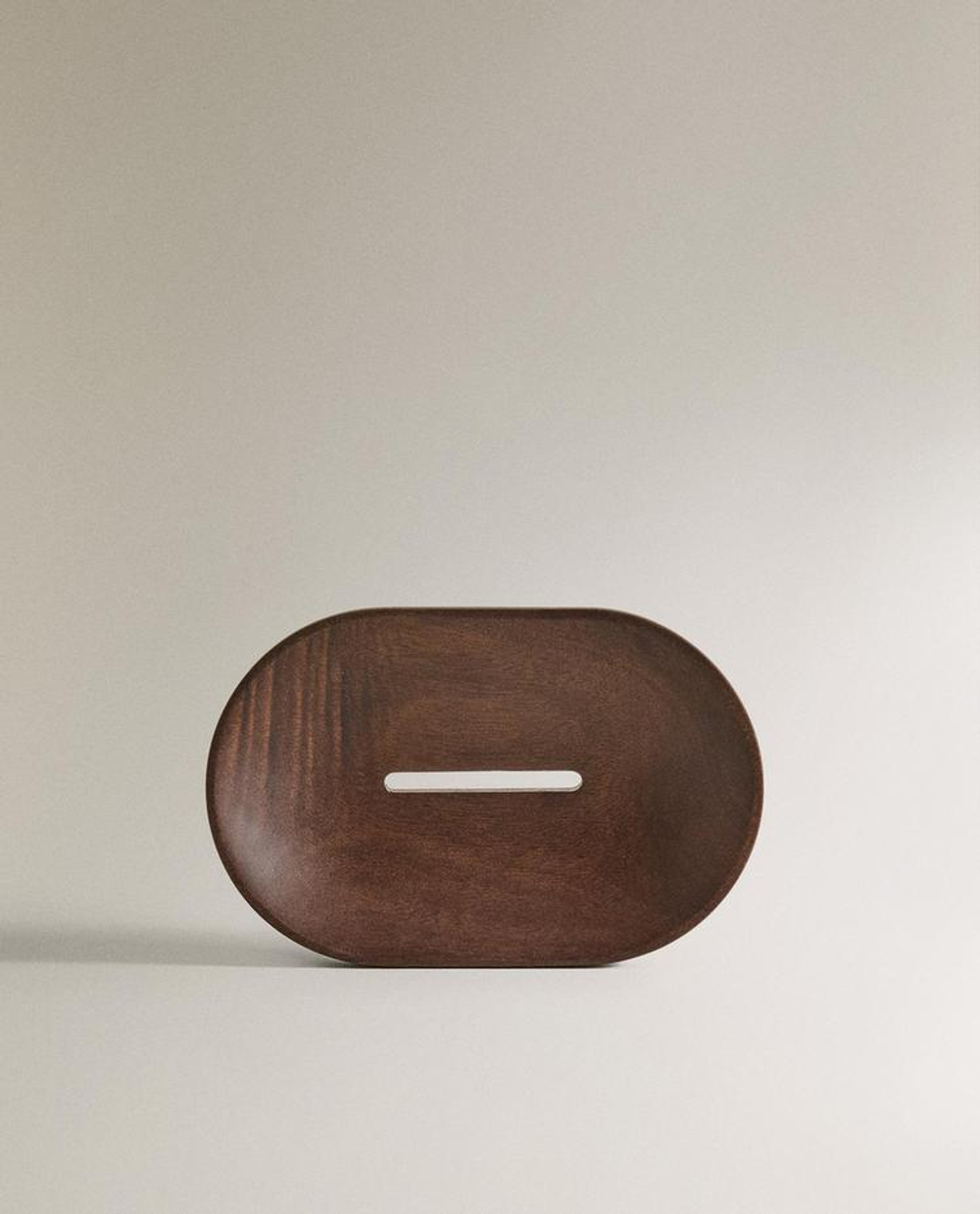 ZARA HOME МЫЛЬНИЦА ДЛЯ ВАННОЙ КОМНАТЫ ИЗ ДЕРЕВА, СВЕТЛО-БЕЖЕВЫЙ