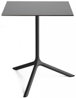 Стол ламинированный обеденный складной Scab Design Tripe Maxi Folding, черный, антрацит
