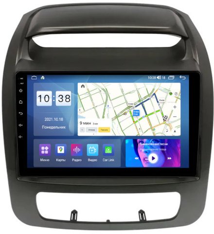 Магнитола для KIA Sorento 2 XM 2012-2020 c экраном климата снизу - Parafar PF224T1LUX1XHD на Android 13, 8-ядер, 4Гб+64Гб, CarPlay, 4G SIM-слот
