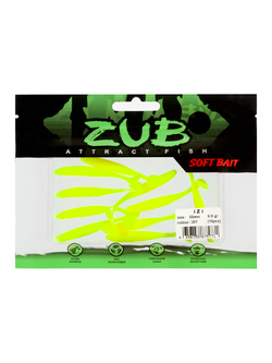 Приманка ZUB-IZI  50мм(2")-10шт, (цвет 301) желтый