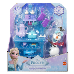 Disney Frozen - Санки с угощениями Олафа Набор Холодное сердце + 15 аксессуаров JBG55