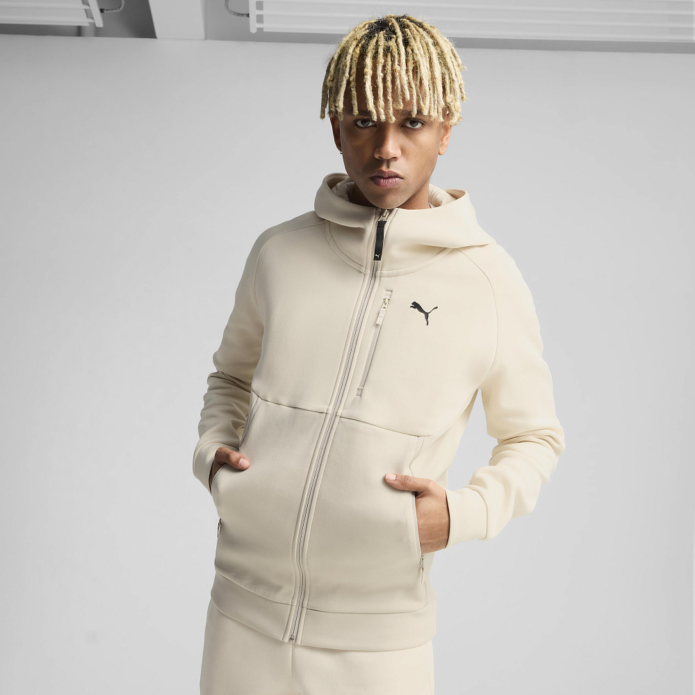 Мужская толстовка PUMA TECH Full-Zip Hoodie
