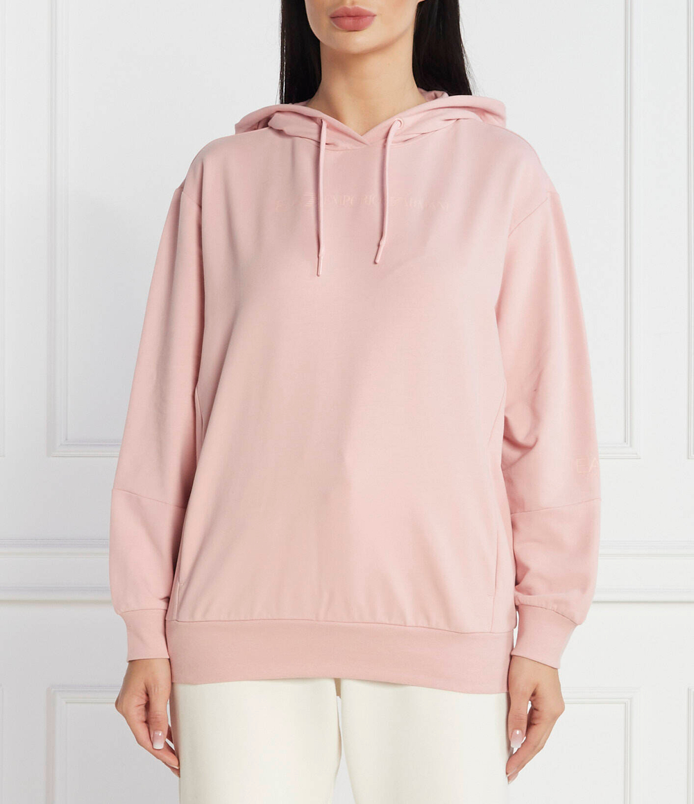 Худи EA7 - розовый(6RTM07 TJCQZ)