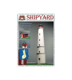 Сборная картонная модель Shipyard маяк Lighthouse Marjaniemi (№11), 1/72