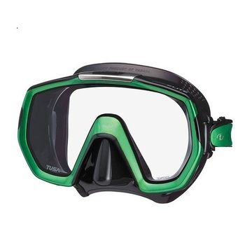 Маска TUSA Freedom Elite черный/зеленый