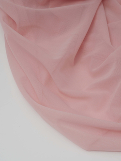 Сетка эластичная пудровая (лотос) метражом (Турция)