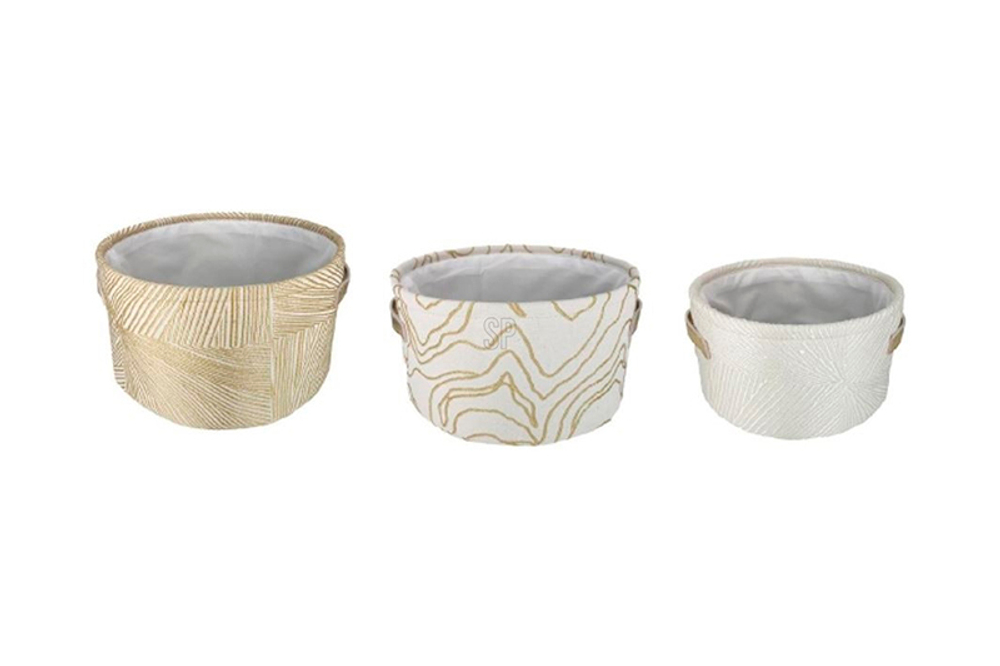 Корзины для хранения 3шт Garda Decor