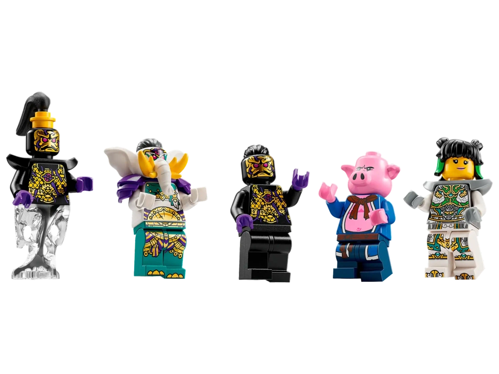 Конструктор LEGO Monkie Kid 80043 Воссоздание слона с жёлтым бивнем