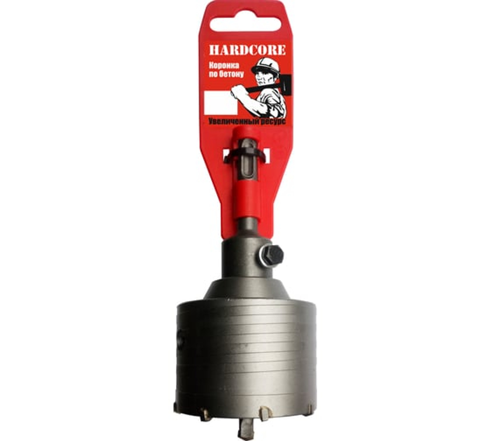 Коронка по бетону 68мм в сборе "Hardcore"