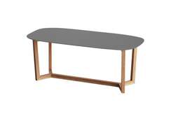 Стол обеденный Cross 2 200*95 см (серый, бук)