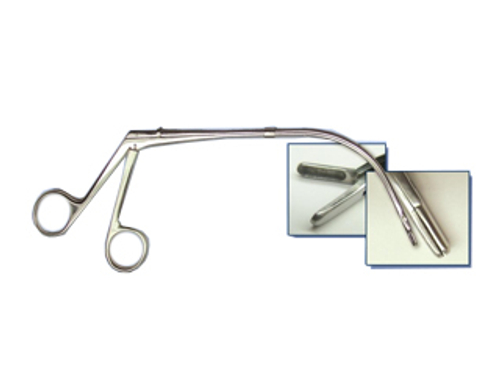 МЖ- 7/71 Щипцы гортанные ложкообразные биопсийные длиной 244 мм