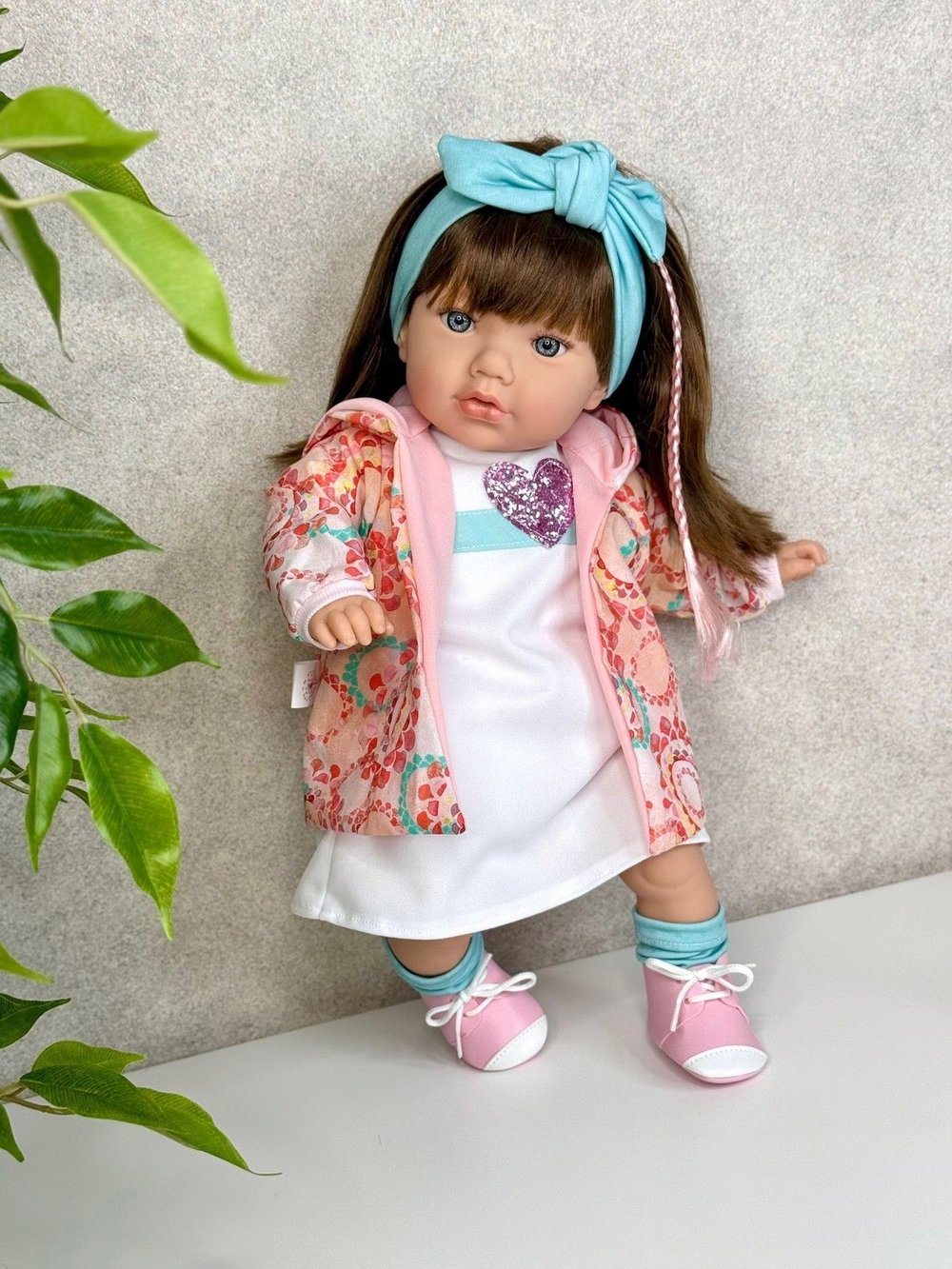 Кукла Marina and Pau 45cм Alina мягконабивная (M795K)