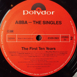 Винтажная виниловая пластинка LP АББА ABBA The Singles (The First Ten Years) (Germany 1982) Dancing Queen
