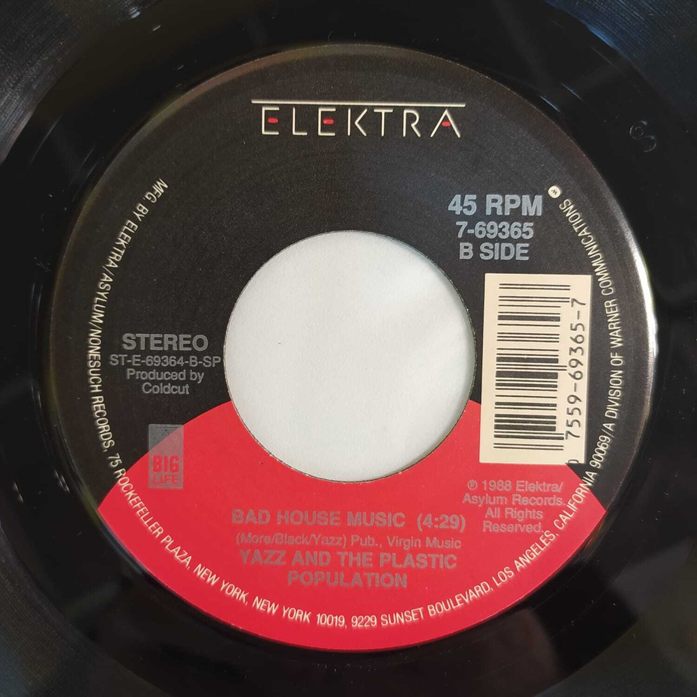 Yazz And The Plastic Population - The Only Way Is Up (США 1988г.) 7", 45 RPM, Single