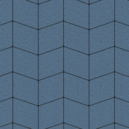 Тротуарная плитка РОМБ - Стандарт Синий