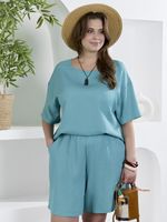 Блузка Камео-4 Виотекс БИРЮЗОВЫЙ