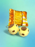 Брелок мягкая игрушка подушка Пудинг Pudding мини