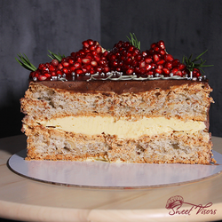 Киевский торт Кондитерская Sweet Visors Сладкие Козырьки Кондитер Светлана Дегтерева, домашний торт, тортик на 1 кг, киевский домашний, торт на заказ