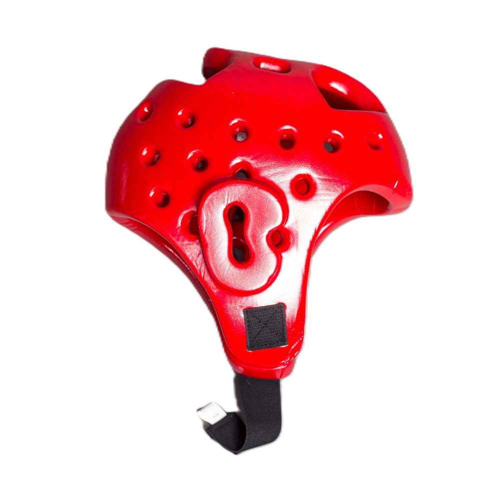 Шлем для тхэквондо ProfSport (усиленная защита) красный