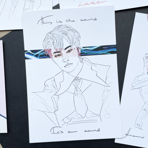 Открытка / princess_di / STRAY KIDS / "the sound"