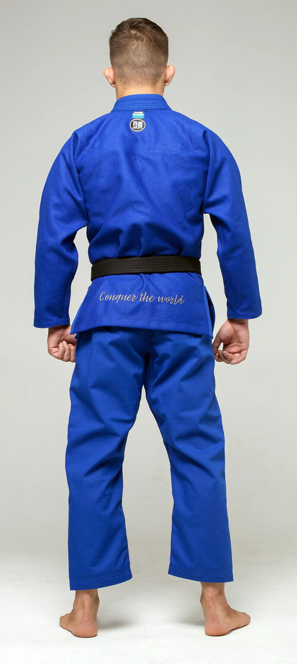 Кимоно ATAMA - Black Mundial 10 Blue