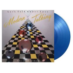 Modern Talking - Let's Talk About Love - The 2nd Album (Limited Edition, Translucent Blue Vinyl) LP Новая запечатанная виниловая пластинка
