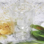 Стакан стеклянный с двойными стенками 350мл «Хай-Тек» LCWB5757