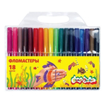 Фломастеры 18 цв. (Каляка-Маляка)