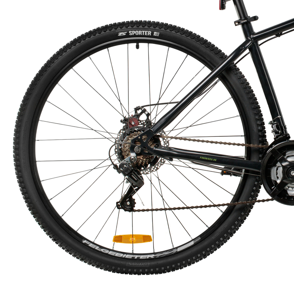 Велосипед 29" FOXX CAIMAN р.20" черный