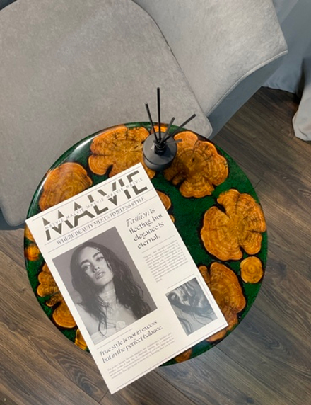 Стол журнальный "Каменный сад"