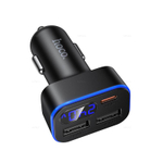 Автомобильное зарядное устройство Hoco Z63A PD30W+QC3.0 (black)