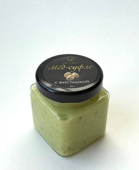 Мёд- суфле  УтроЗдесь , с фисташкой