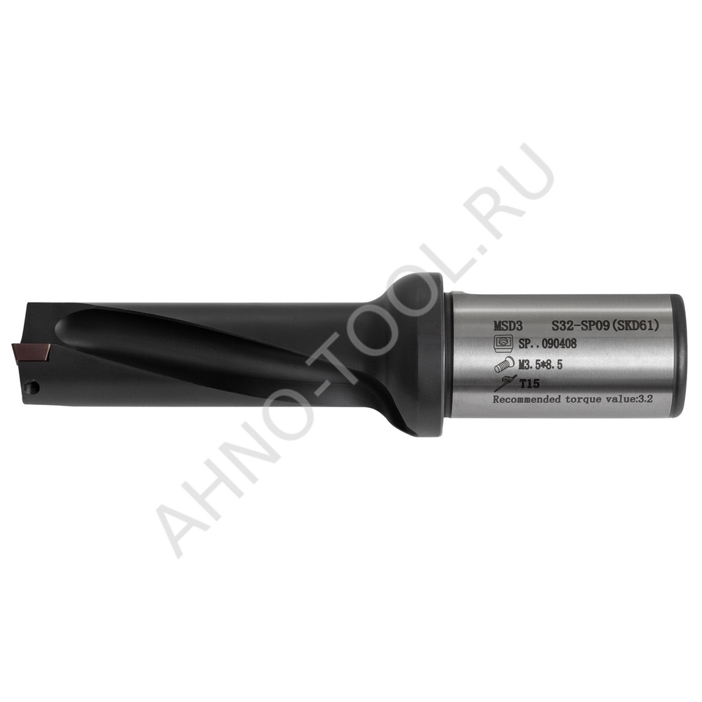 Сверло корпусное MSD3295-S32-SP09(SKD61) "ACCKee"