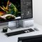 USB-Хаб-подставка Satechi Stand &amp; Hub для Mac Mini/Studio с отсеком для SSD (ST-GMMSHS) серебристый
