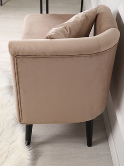 Кушетка Berger бежевый/венге