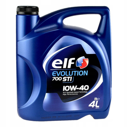 Моторное масло ELF Evolution 700STI 10w40 4л полусинтетика
