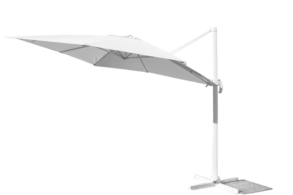 Зонт Gardeck "Севилья", 3х3м, белый, 3000х3000