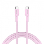 CANYON cable OnWire 60CL C-C 60W COLOR Braided 1m Pink