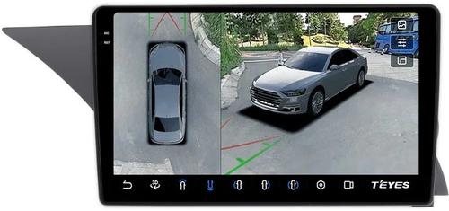 Магнитола для Mercedes-Benz GLK X204 2008-2012 NTG 4.0 - Teyes CC3-2K-360 монитор 9.5" 2K QLED на Android 10, Быстрая, CarPlay, 4G SIM-слот, 4 камеры в комплекте