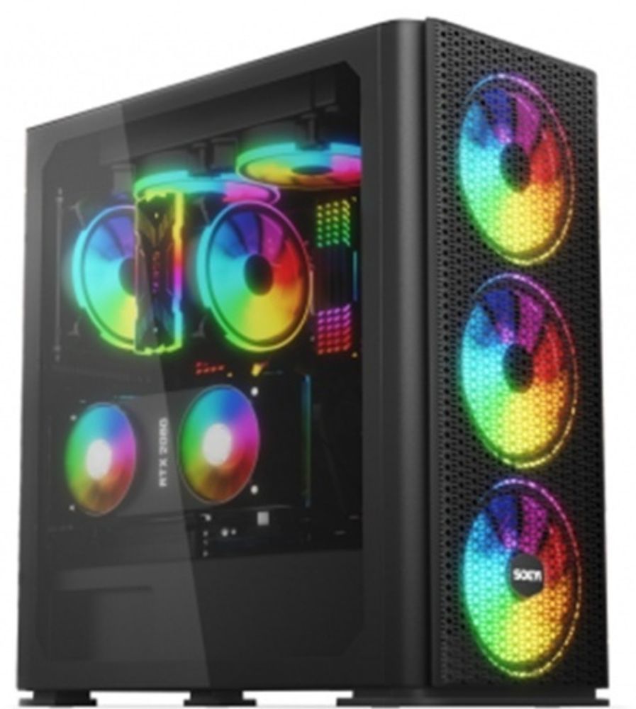 Корпус 2E VERTEX GI01B черный