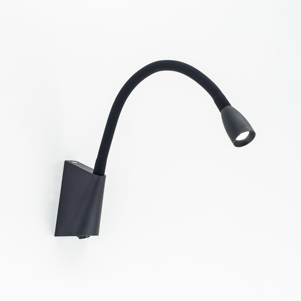 Citilux Декарт CL704341 LED Бра гибкое с выключателем Чёрное