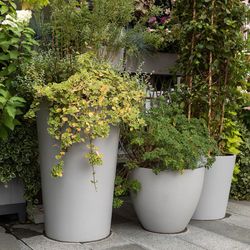 Кашпо CONUS SHALE D50 H69