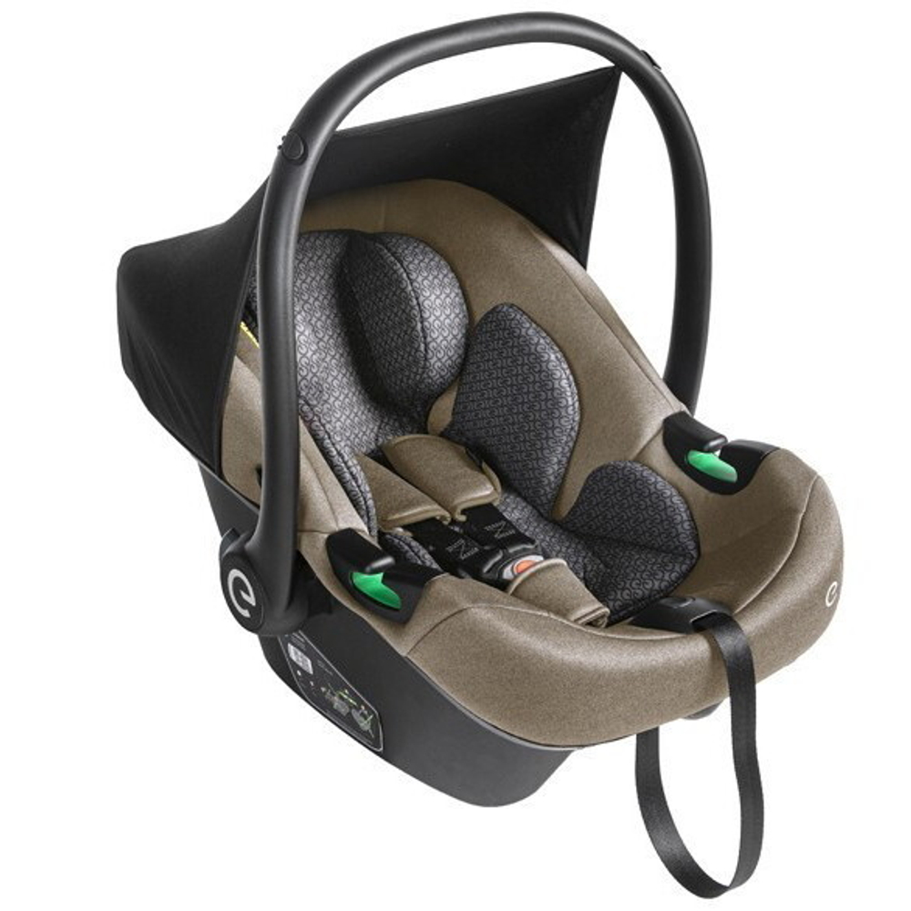 Детская коляска 3 в 1 Espiro Only 2025 и автокресло Pi Begie 407 monument gray / Бежевый (Beige 109)